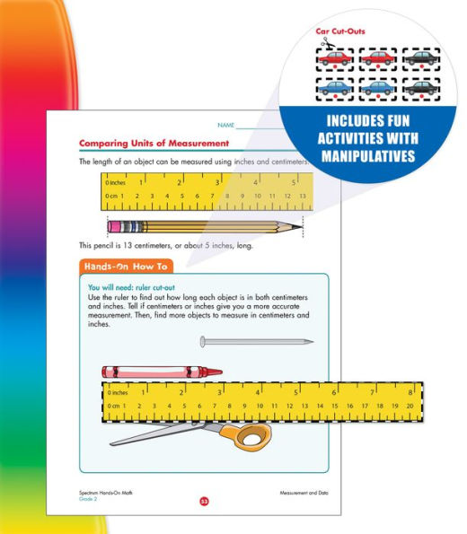 Spectrum Hands-On Math , Grade 2