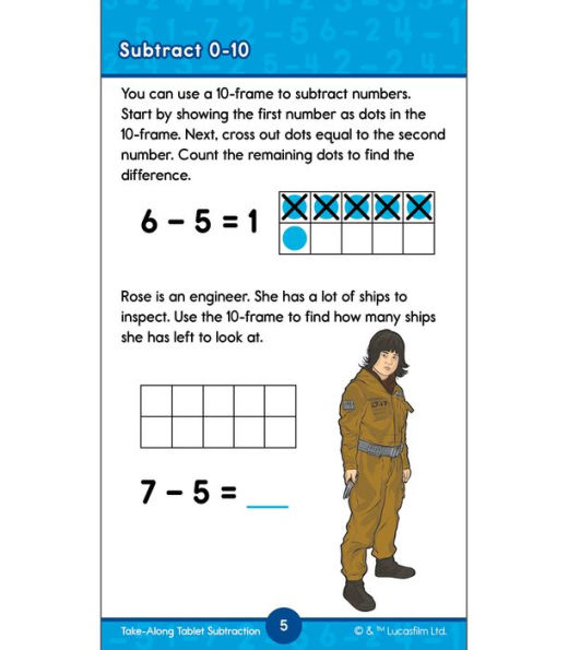 My Take-Along Tablet Star Wars Subtraction