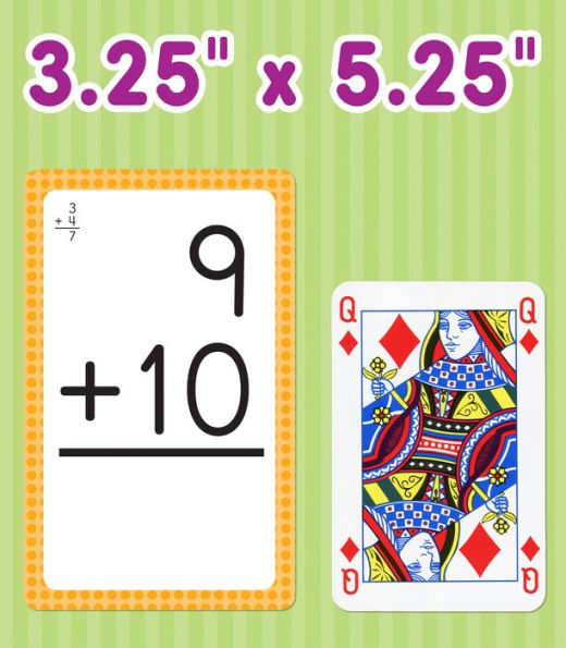 Brighter Child Math Flash Card Set - 4 sets of cards