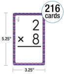Alternative view 5 of Brighter Child Math Flash Card Set - 4 sets of cards