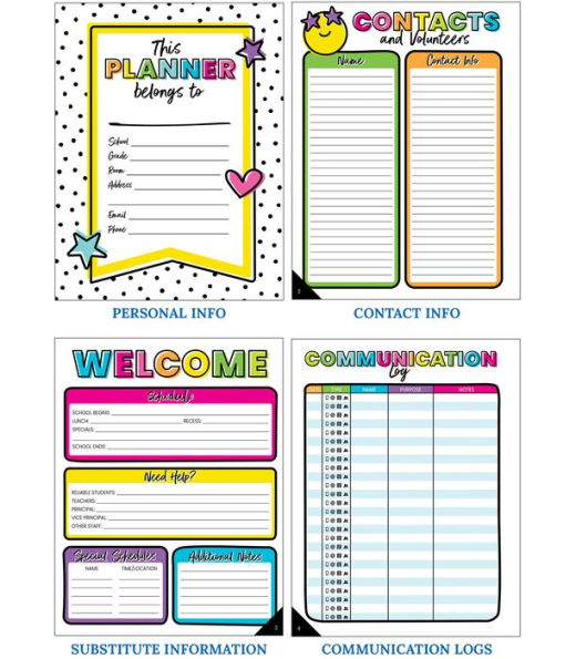 Kind Vibes Teacher Planner