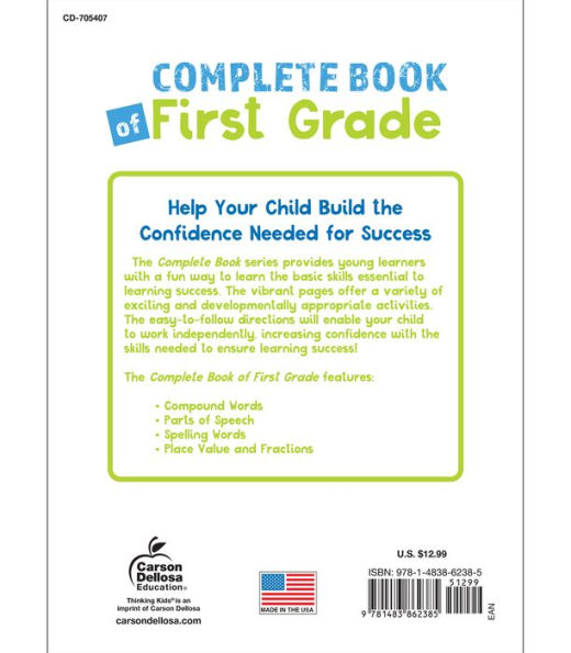 Complete Book of First Grade