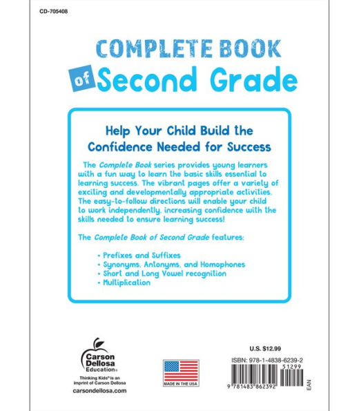 Complete Book of Second Grade