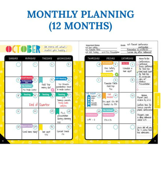 Happy Place Teacher Planner