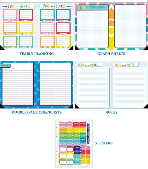 Happy Place Teacher Planner