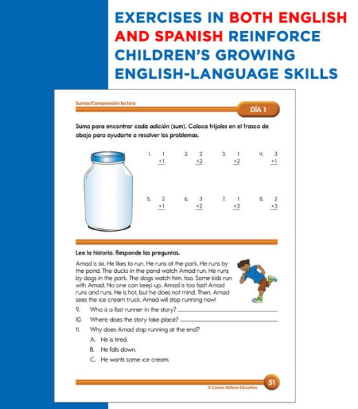 Summer Bridge Activities Spanish K-1, Grades K - 1