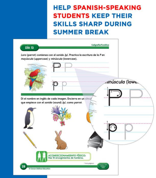 Summer Bridge Activities Spanish K-1, Grades K - 1