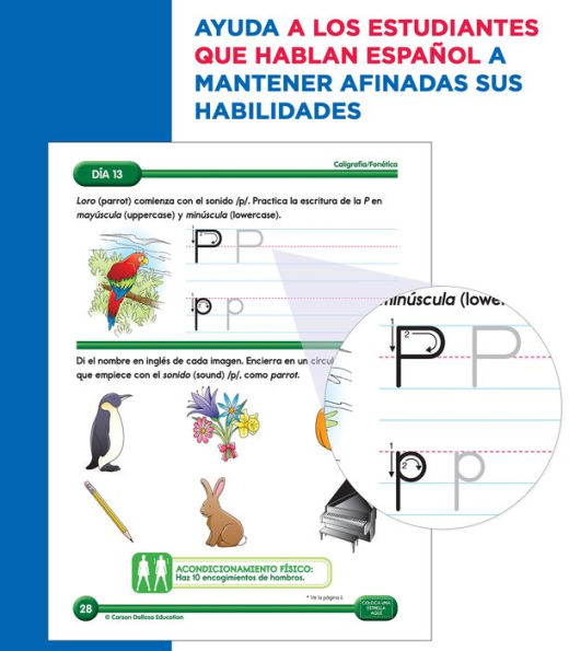 Summer Bridge Activities Spanish K-1, Grades K - 1