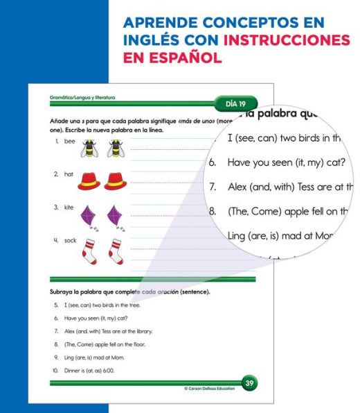 Summer Bridge Activities Spanish K-1, Grades K - 1