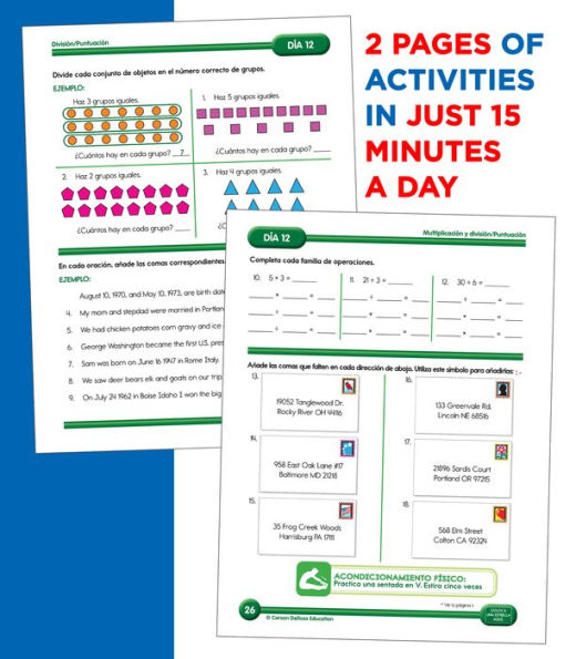 Summer Bridge Activities Spanish 3-4, Grades 3 - 4