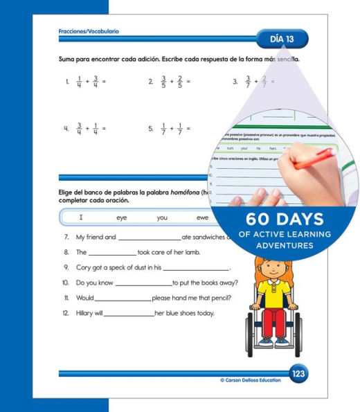 Summer Bridge Activities Spanish 3-4, Grades 3 - 4