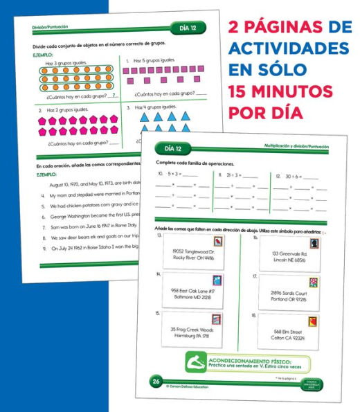 Summer Bridge Activities Spanish 3-4, Grades 3 - 4