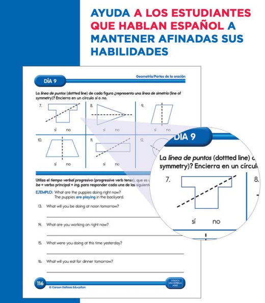 Summer Bridge Activities Spanish 3-4, Grades 3 - 4