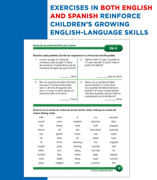 Summer Bridge Activities Spanish 5-6, Grades 5 - 6