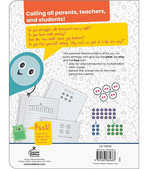 Break It Down Intro to Multiplication Reference Book