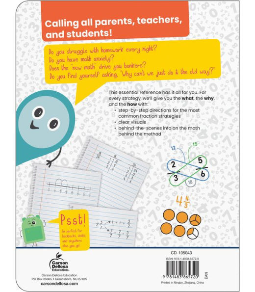 Break It Down Intermediate Fractions Reference Book