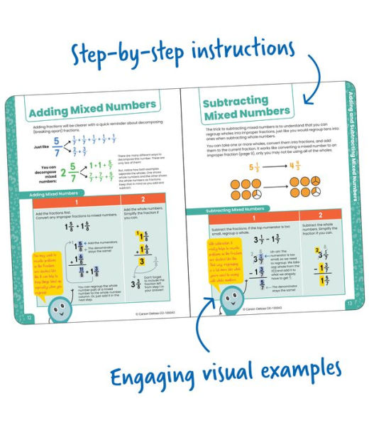 Break It Down Intermediate Fractions Reference Book