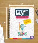 Alternative view 6 of Break It Down Intermediate Fractions Reference Book