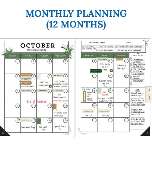 Farmhouse Teacher Planner