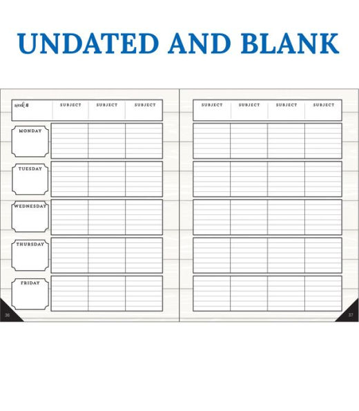 Farmhouse Teacher Planner