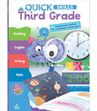 Title: Quick Skills Third Grade Workbook, Author: Carson Dellosa Education