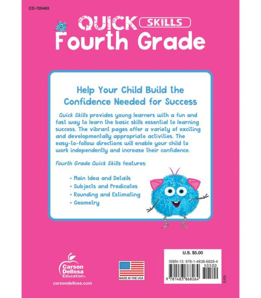 Quick Skills Fourth Grade Workbook