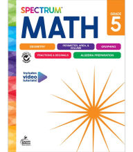 Title: Spectrum Math Workbook, Grade 5, Author: Spectrum