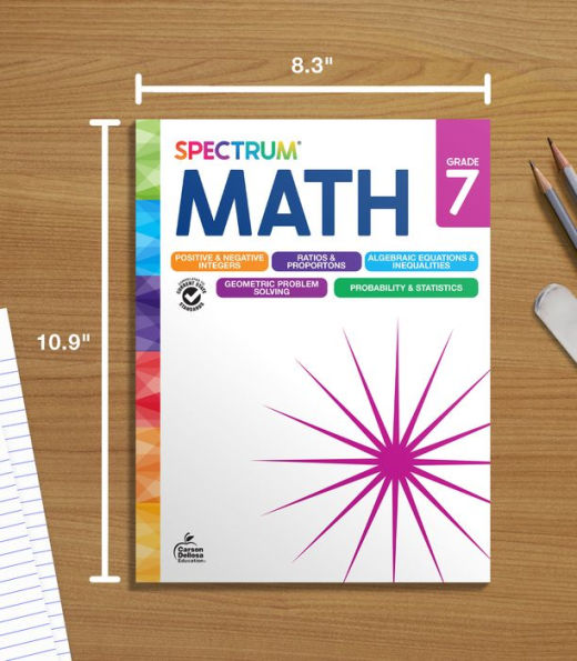 Spectrum Math Workbook, Grade 7