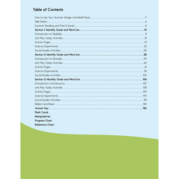 Summer Bridge Activities, Grades
