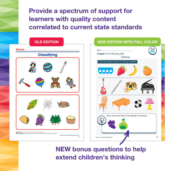 Spectrum Reading Workbook