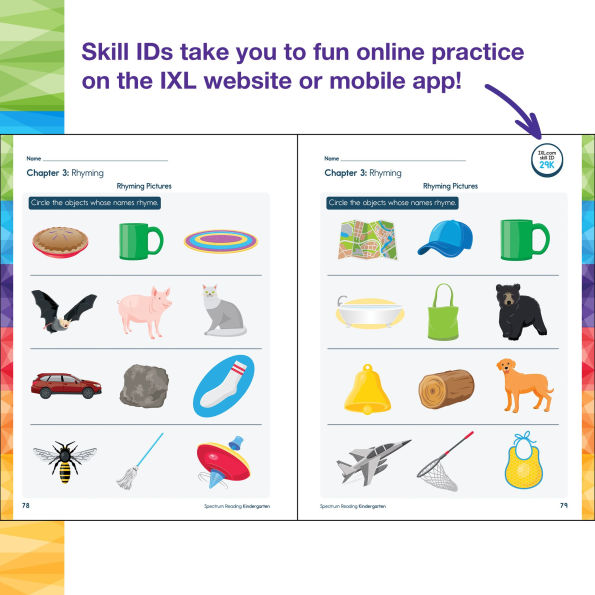 Spectrum Reading Workbook