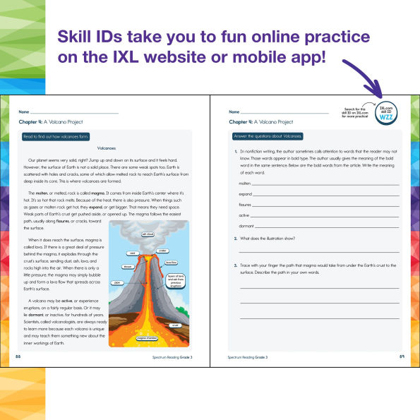 Spectrum Reading Workbook, Grade 3