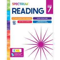 Title: Spectrum Reading Workbook, Grade 7, Author: Spectrum
