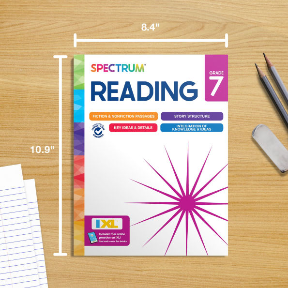 Spectrum Reading Workbook, Grade 7