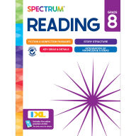Title: Spectrum Reading Workbook, Grade 8, Author: Spectrum