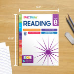 Alternative view 4 of Spectrum Reading Workbook, Grade 8