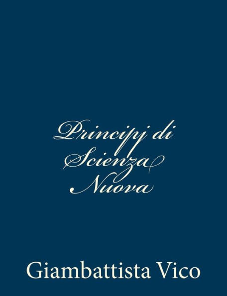 Principj di Scienza Nuova