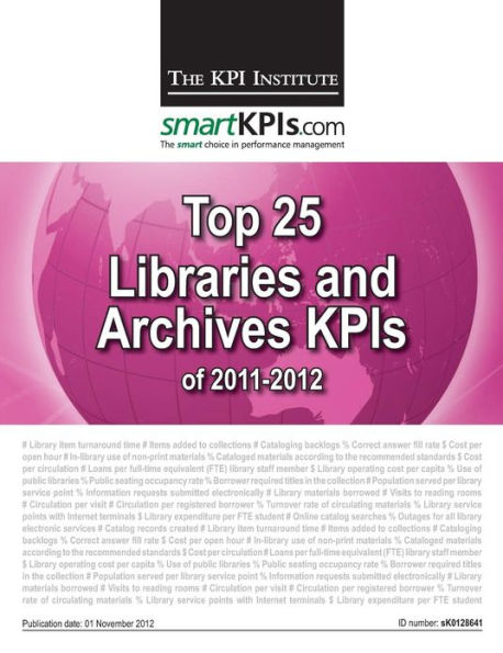Top 25 Libraries and Archives KPIs of 2011-2012