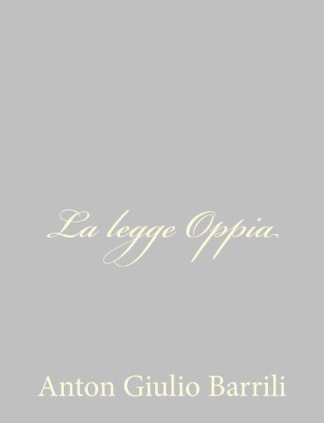 La legge Oppia