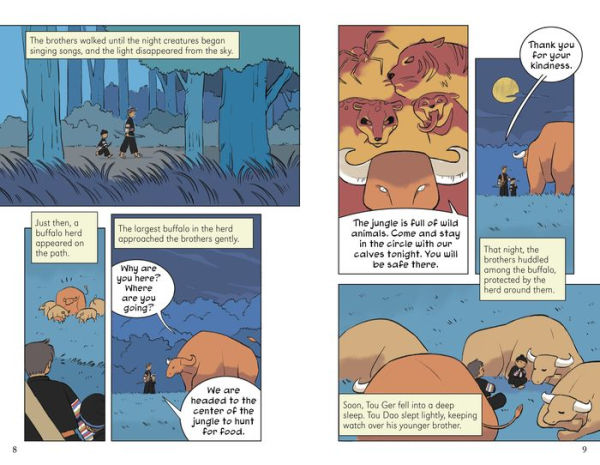 The Brothers: A Hmong Graphic Folktale