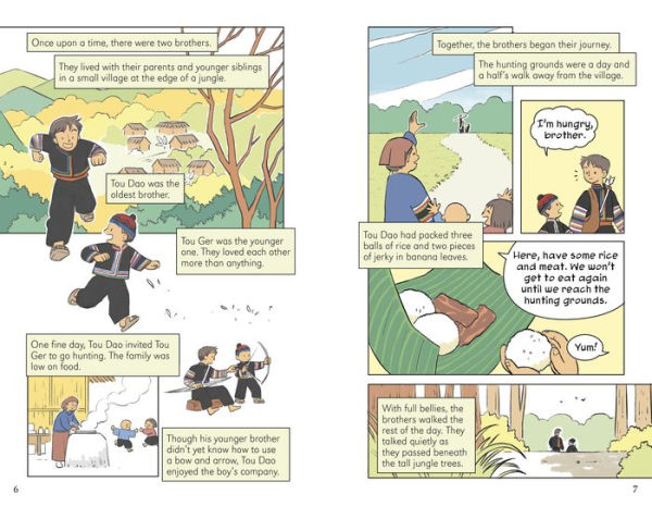 The Brothers: A Hmong Graphic Folktale