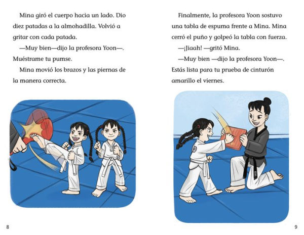 La prueba de taekwondo