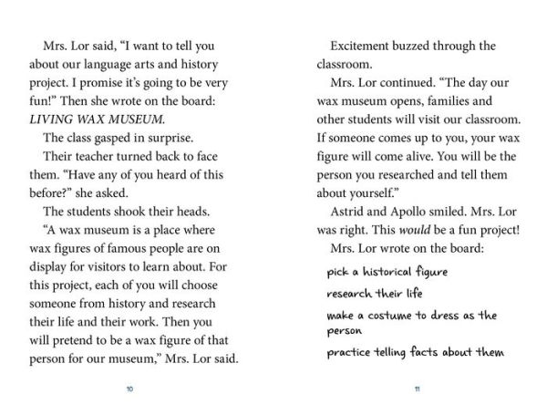 Astrid and Apollo the Wonderful Wax Museum