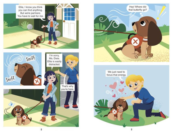 Ellie's Brave Search: A Search and Rescue Dog Graphic Novel