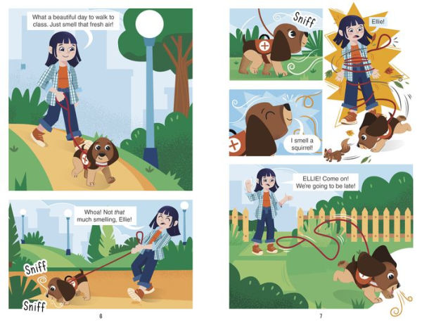 Ellie's Brave Search: A Search and Rescue Dog Graphic Novel
