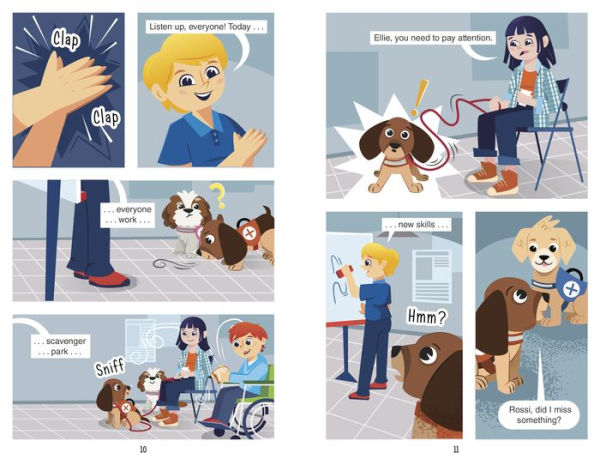 Ellie's Brave Search: A Search and Rescue Dog Graphic Novel