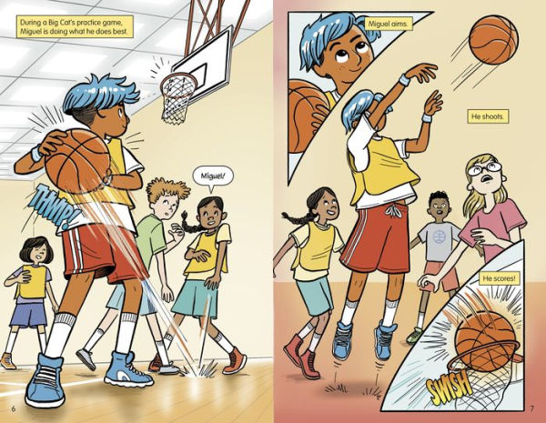 Dribble Trip Up: A Basketball Graphic Novel