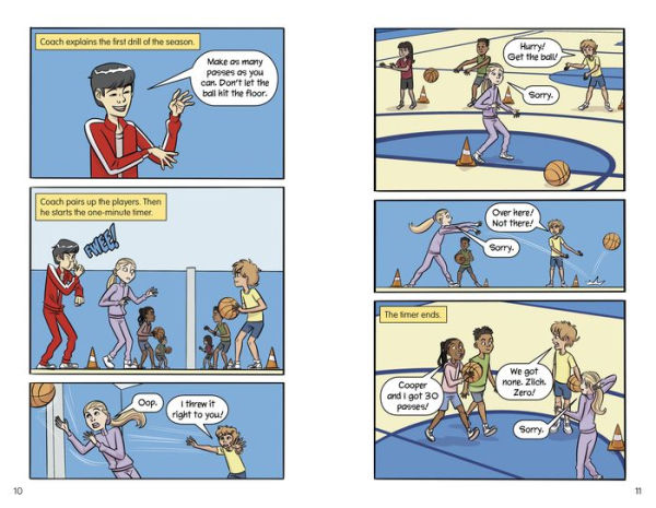 Full-Court Drama: A Basketball Graphic Novel