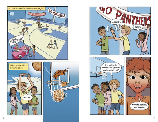 Full-Court Drama: A Basketball Graphic Novel