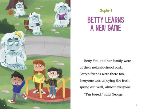 Betty the Yeti Plays Hide-and-Seek